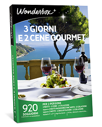 3 giorni e 2 cene gourmet